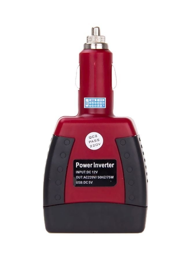 LC Car Power Inverter 12V to 220V with USB Port for Charging and Travel Use