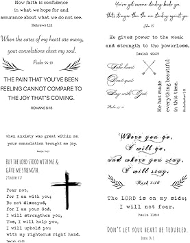 Everjoy تاتو مؤقت من آيات الكتاب المقدس واقتباسات مسيحية ملهمة من إيفرجوي - Image 3