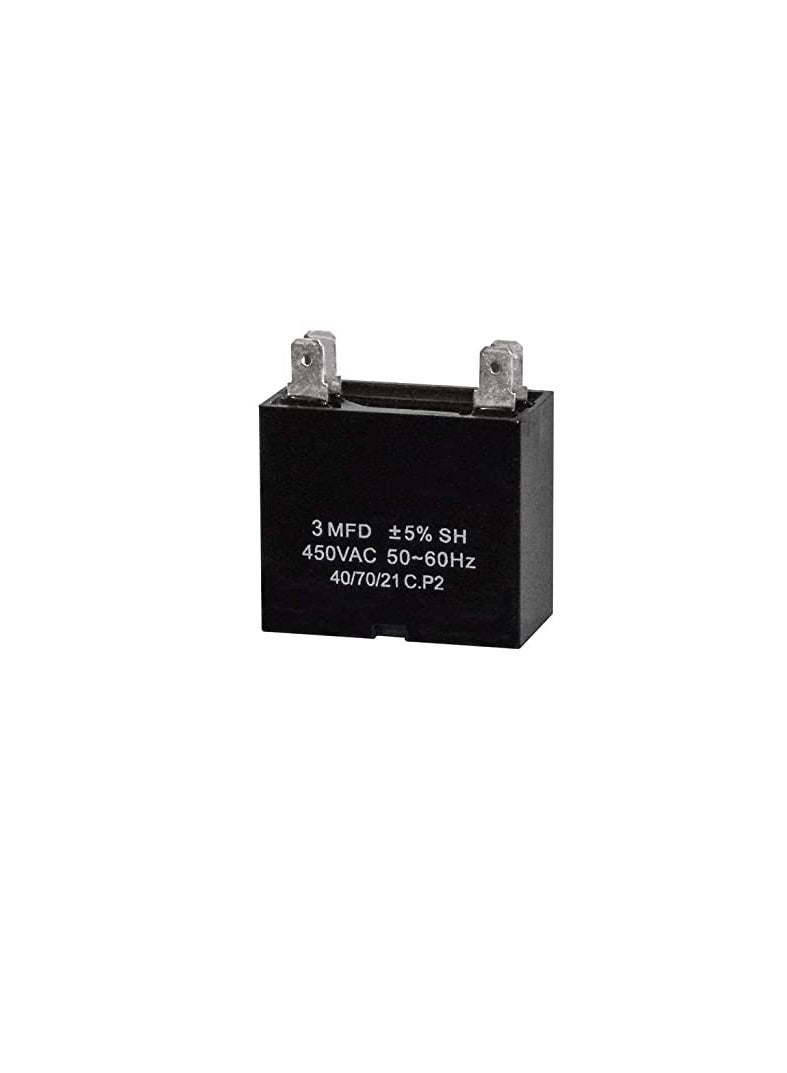 Burst Proof High Quality 2 Pin Round Capacitor with Aluminium Housing for AC Motor Compressor  - Image 1