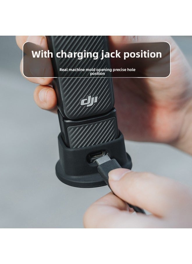 For DJI Pocket 3 Yuntai Osmo Pocket 3 Eyes Accessories Desktop Foot Tempered Film Accessories-Color:Pocket3 Large Base + Black Storage Bag - Image 5