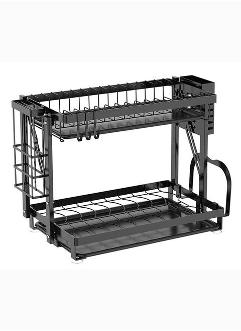 Dish Rack Stone 2 Layer Foldable 42×25×32 cm