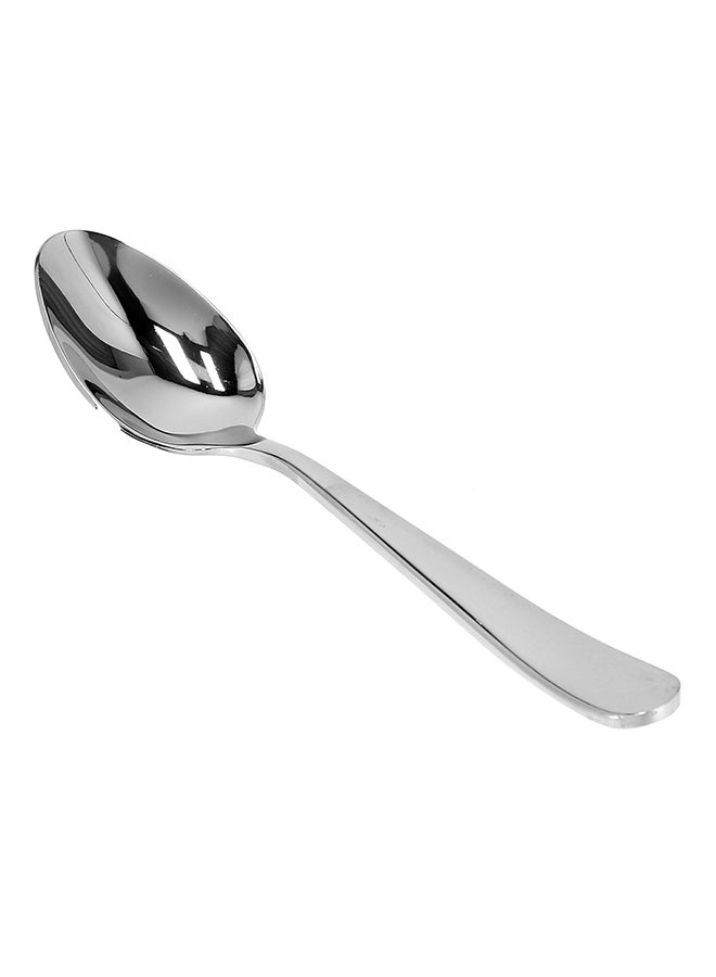 Royalford 2-PIece Dessert Spoon Silver - Image 1
