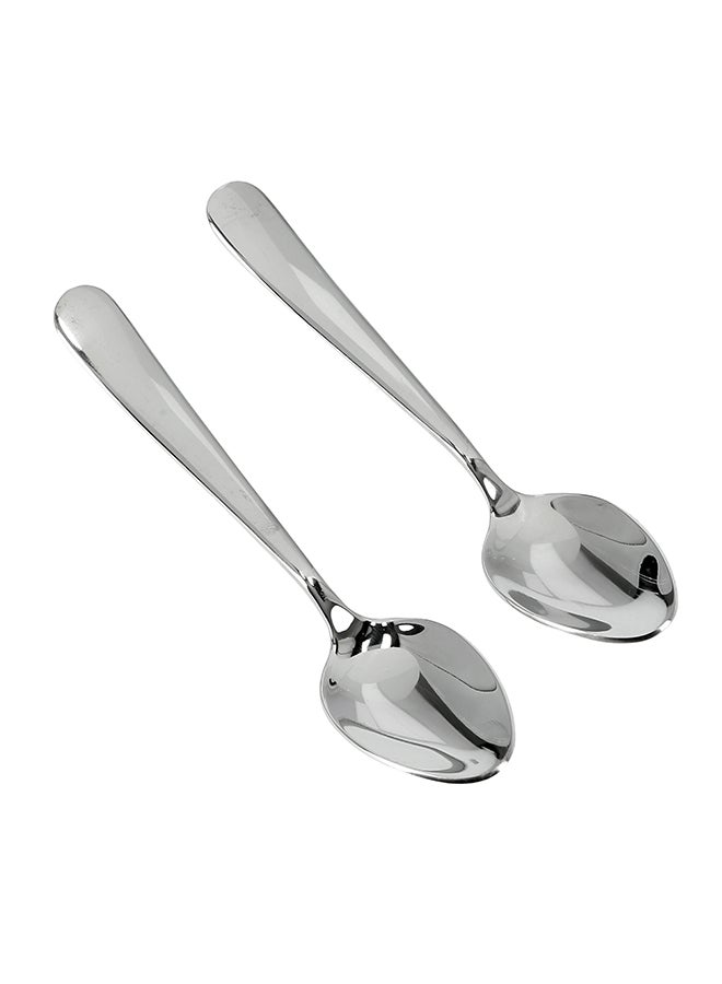 Royalford 2-PIece Dessert Spoon Silver - Image 3