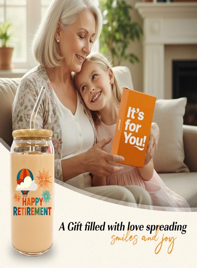 wtisan Retirement Gifts for Women Men: Happy Retirement Unique Farewell Gift Set - Image 2