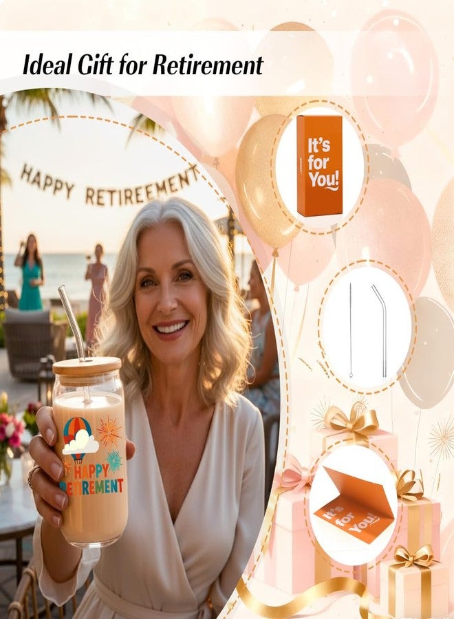 wtisan Retirement Gifts for Women Men: Happy Retirement Unique Farewell Gift Set - Image 3