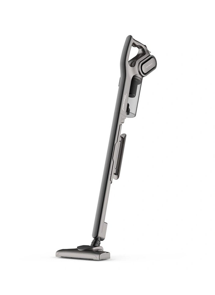 ديرما مكنسة كهربائية محمولة Deerma DX700s 2 في 1 بقدرة 600 وات سلكية وخفيفة الوزن وهادئة للغاية مع طاقة 15 كيلو باسكال وتقنية شفط Blackhole | -  أسود  - Image 1