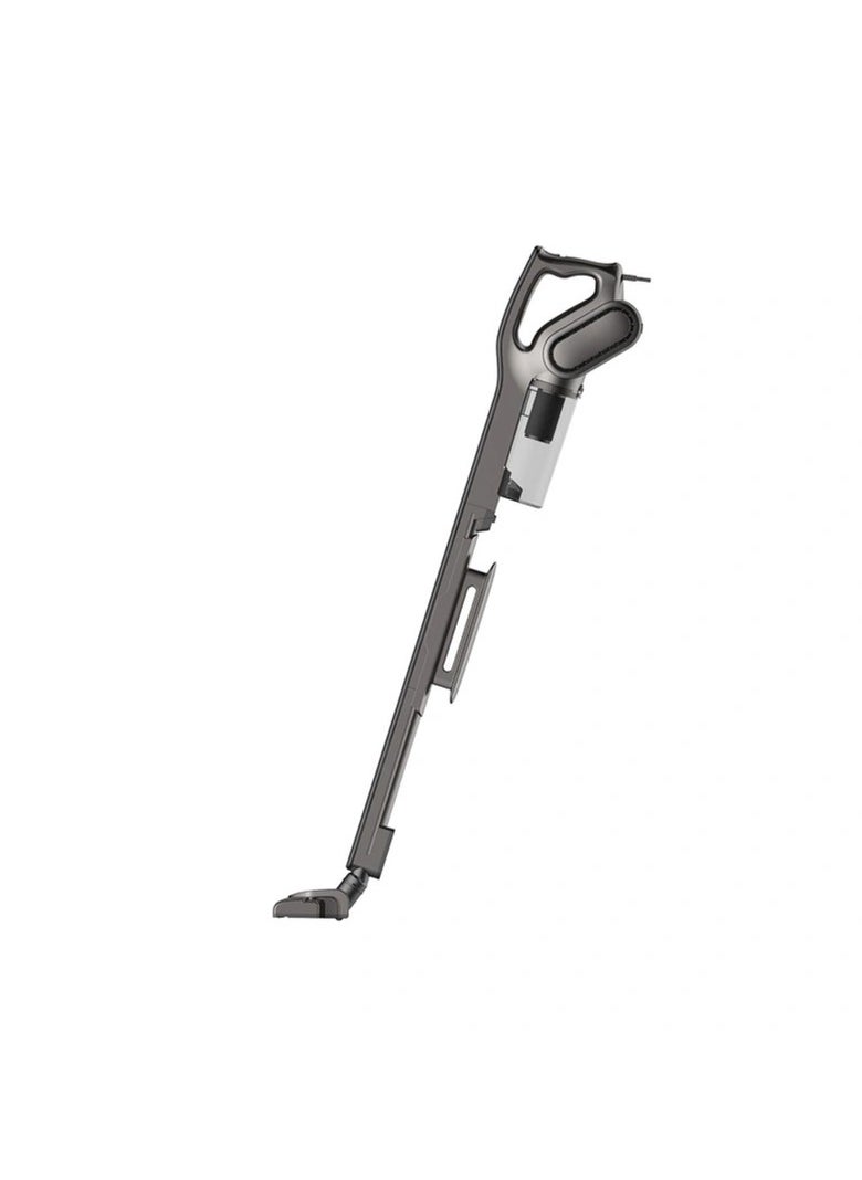 ديرما مكنسة كهربائية محمولة Deerma DX700s 2 في 1 بقدرة 600 وات سلكية وخفيفة الوزن وهادئة للغاية مع طاقة 15 كيلو باسكال وتقنية شفط Blackhole | -  أسود  - Image 2
