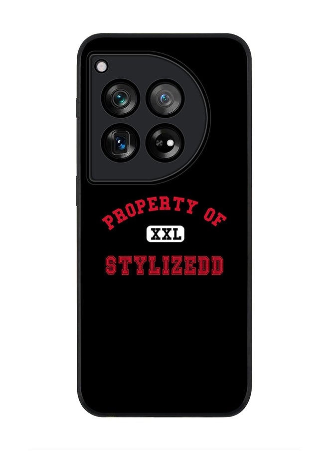 Stylizedd - Rugged Black edge case for OnePlus 12R / OnePlus Ace 3 5G, Slim fit Case Flexible Rubber Edges Anti Drop TPU Gel Thin Cover - Property of Stylizedd - Image 1