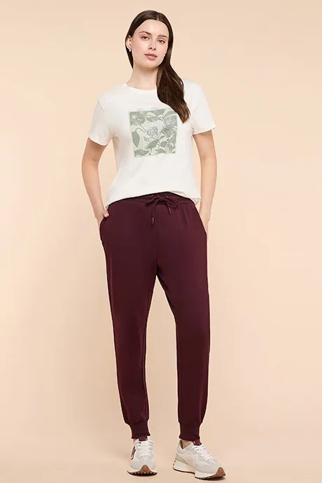 أر أند بي Printed T-Shirt with Crew Neck and Short Sleeves