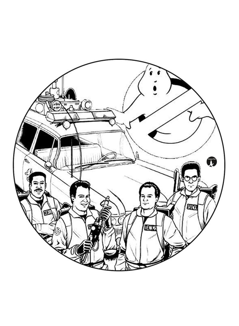 RKN Ghostbusters Printed Mouse Pad Multicolour