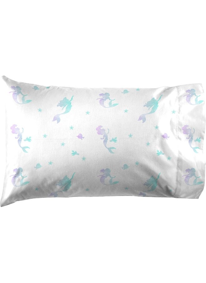 Jay Franco - Jay Franco Disney The Little Mermaid Make A Splash 5 Piece Twin Bed Set - Includes Comforter & Sheet Set - Bedding Features Ariel - Super Soft Fade Resistant Microfiber - (Official Disney Product) - Image 1