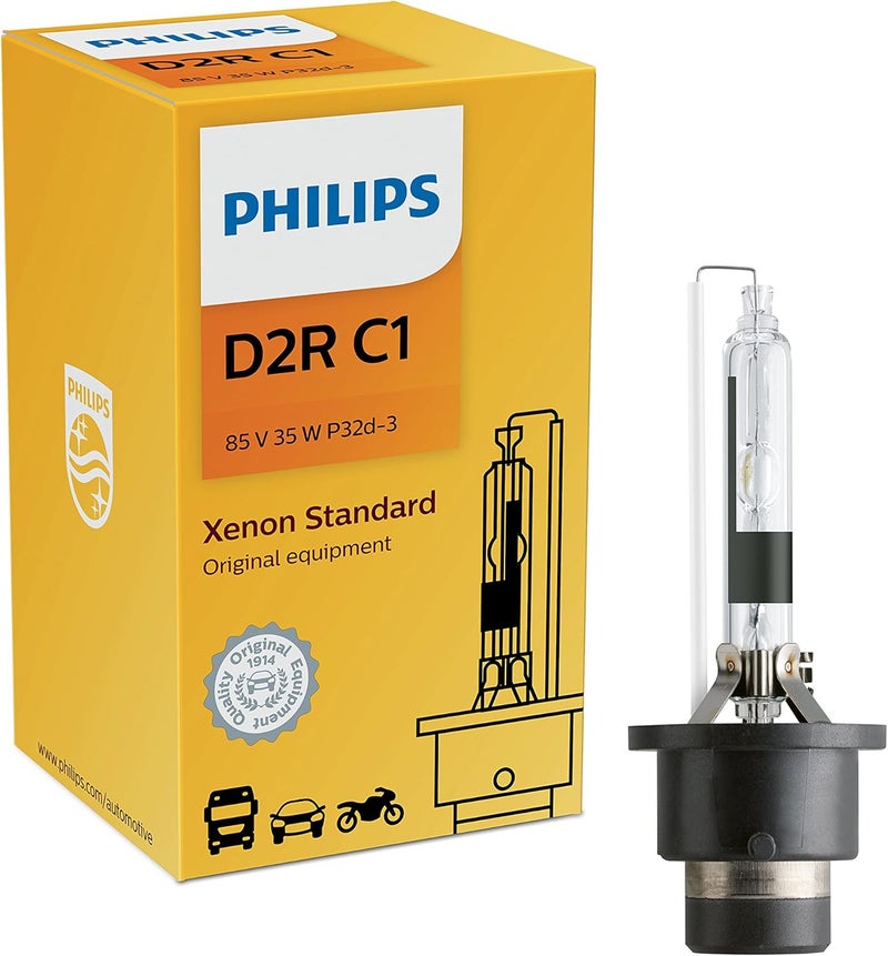 Philips D2R C1 Xenon Standard Headlight Bulb - 85V 35W P32d-3 - Image 1