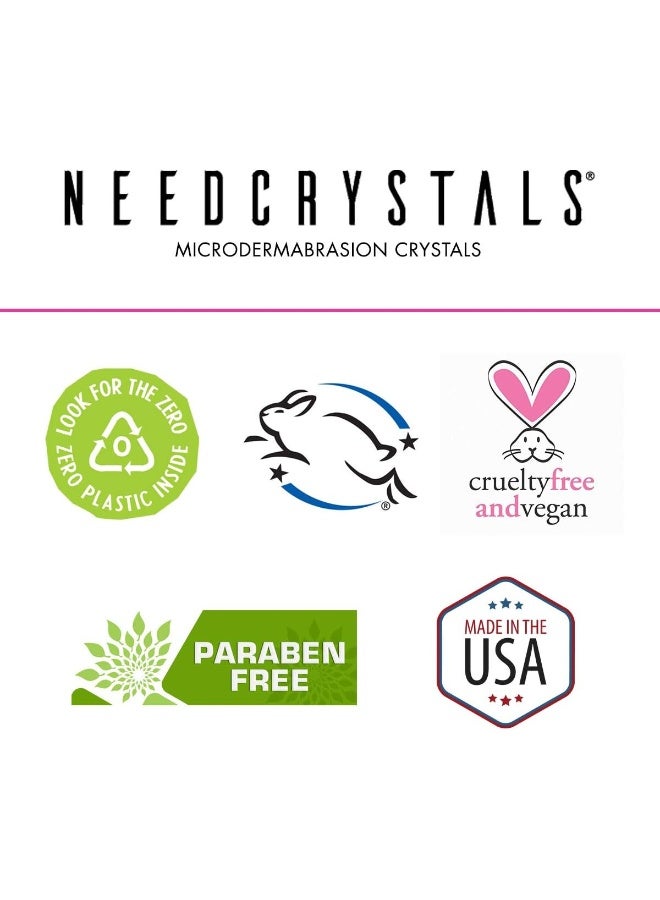 NeedCrystals Microdermabrasion Crystals 4 oz. / 113 gr. DIY Face Scrub - Image 2