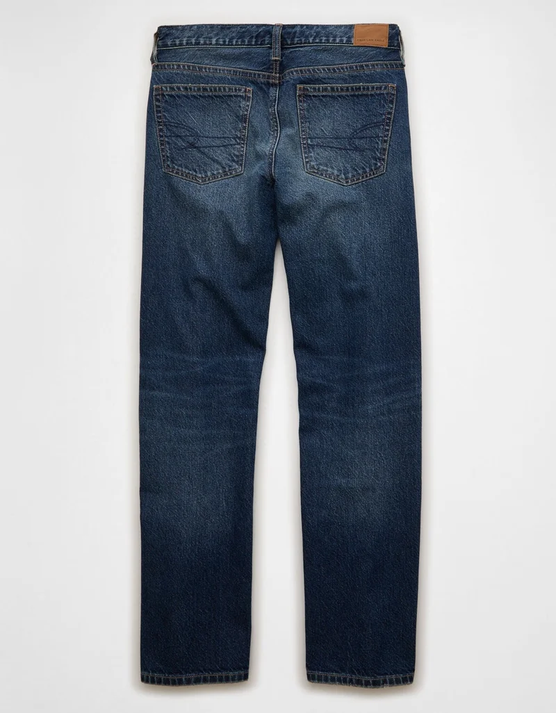 American Eagle  AE Low-Rise Classic Straight Jean for Women | Best Price UAE