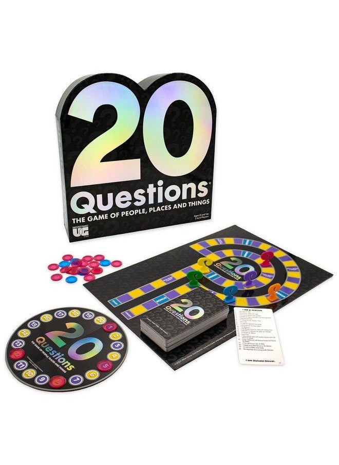 University Games - ; 20 Questions The Original Family Trivia Game Of People Places And Things Perfect Family Game For Teens And Tweens For 2 To 6 Players Ages 12 And Up - Image 1