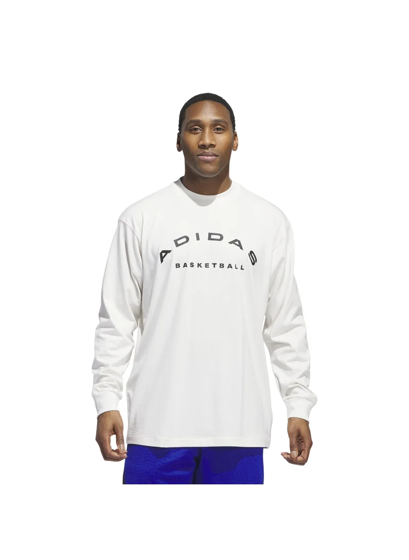 Adidas adidas Select LS Tee White Originals Men T-SHIRTS