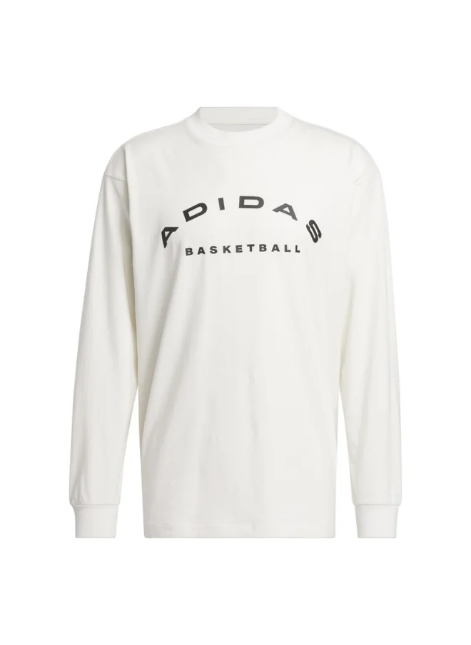 Adidas adidas Select LS Tee White Originals Men T-SHIRTS