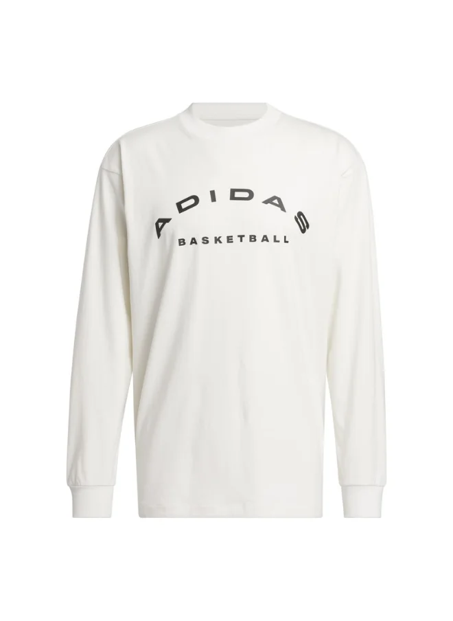Adidas adidas Select LS Tee White Originals Men T-SHIRTS