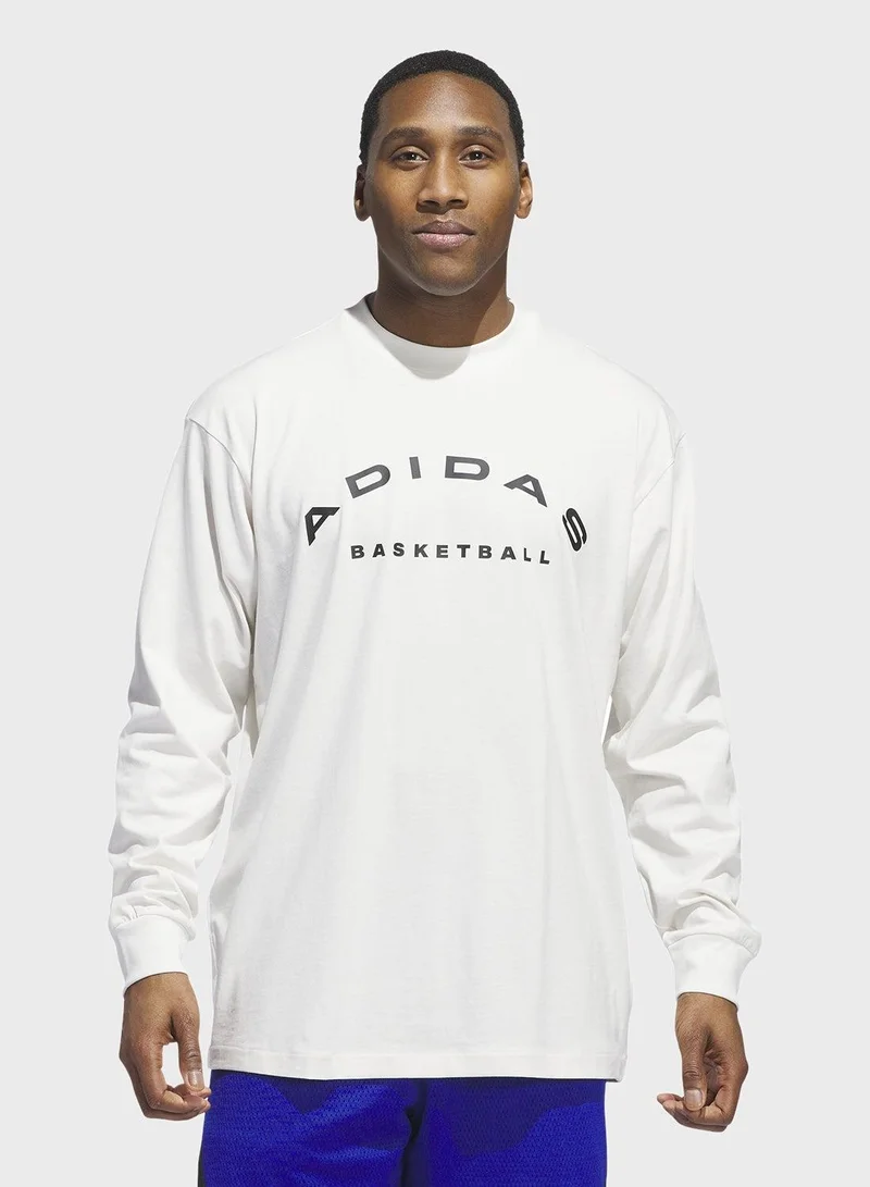 adidas تي شيرت أوريجينالز أبيض رجالي