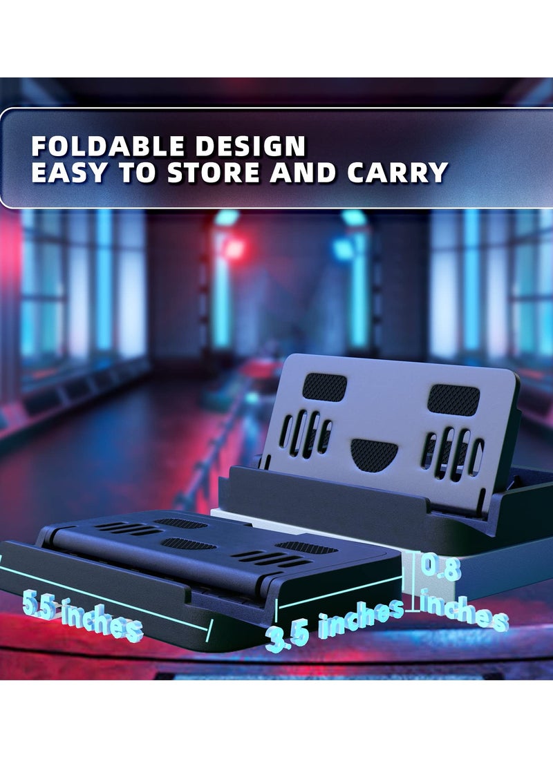 Excefore - Upgraded Foldable Stand Base for Steam Deck/ROG Ally, Adjustable & Portable with Anti-slip Silicone Pad - Dock Accessories for Steam Deck/ROG Ally - Image 1