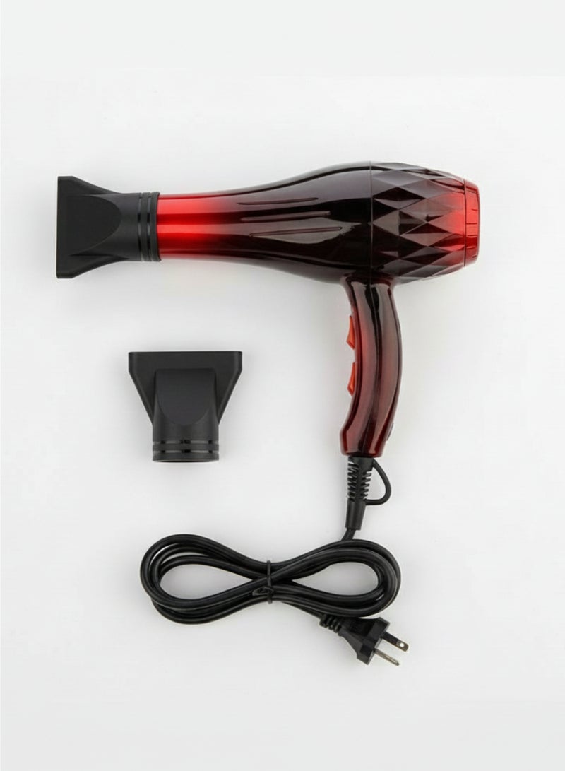 vexa pro Professional Hair Dryer with 2 Speed & 3 Heat Settings, Fast Drying, DC Motor, 220V, Lightweight Design - Image 5