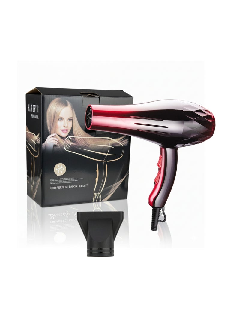 vexa pro Professional Hair Dryer with 2 Speed & 3 Heat Settings, Fast Drying, DC Motor, 220V, Lightweight Design - Image 1