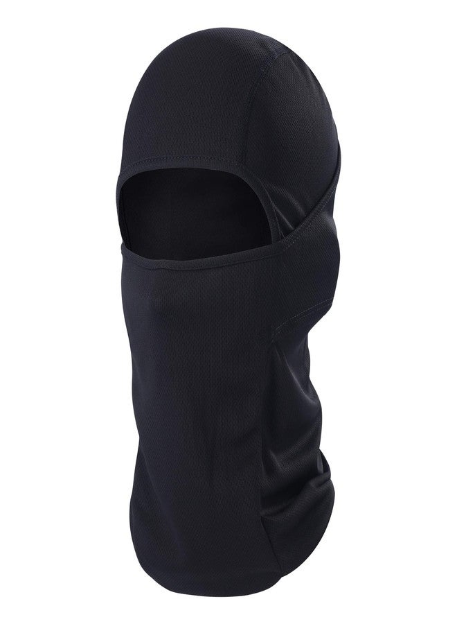 hikevalley Balaclava Face Mask Adjustable Windproof UV Protection Hood (Black) - Image 1