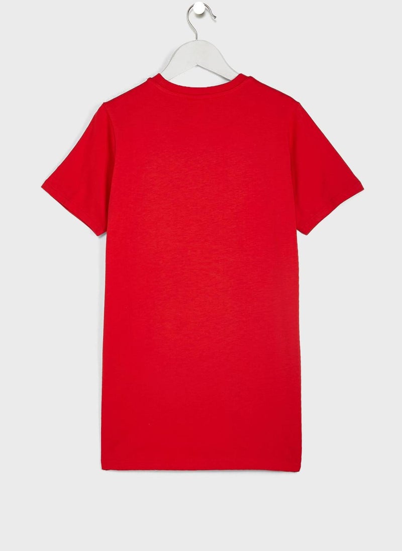 Liverpool FC - Kids Liverpool Liverbird T-Shirt - Image 1