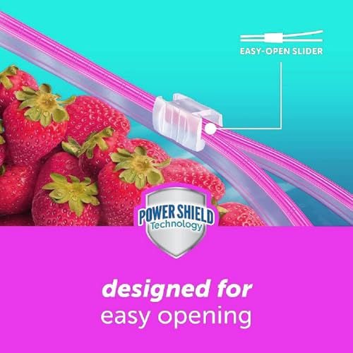 MOBDESK Zip Lock Bags – Food Grade Food Storage Freezer Ziplock Pouche For Fridge & Freezer | Zipper Lock Bags | Vegetable Storage Bag Stay Open Design With Stand-up Bottom Travel Packing (10 Pcs) - Image 2