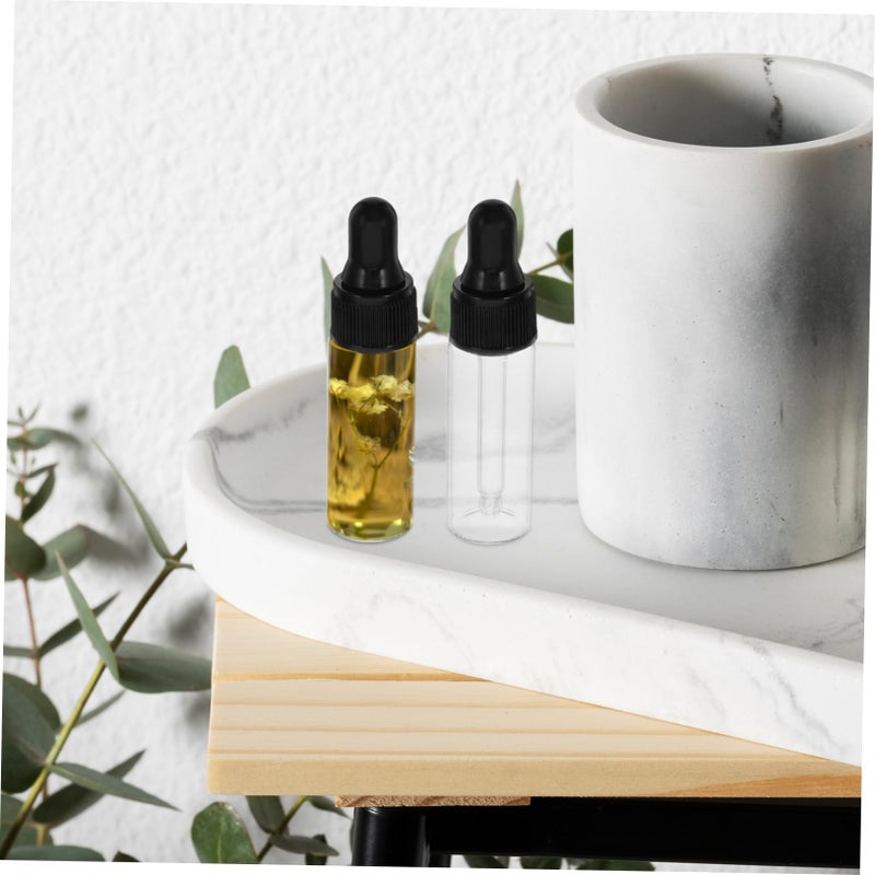 5ml Leakproof Dropper Bottles 20 Pack with Fine Ribbed Caps for Essential Oils Perfumes Serum Travel Reusable Vials - Image 5