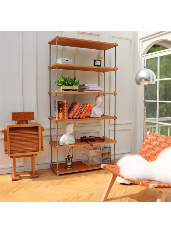 Multi-layer Storage Rack Storage Rack Bookshelf Silent Wind 6 Fen Baby House 0b11 Bjd Cotton Doll Cloth-Color:Style Four High 32.9cm Long 16.7cm - Image 4