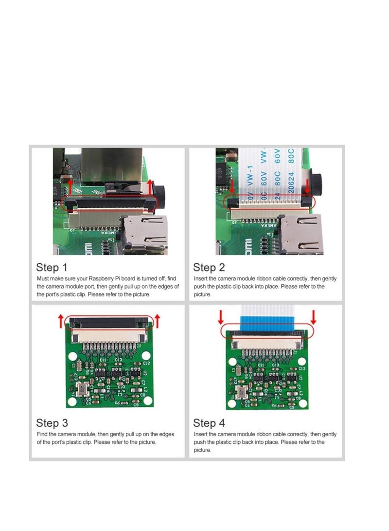 5MP Camera Module 1080p 720p Webcam compatible for Raspberry Pi 2 Model B Raspberry Pi 3 Model B+ - Image 5