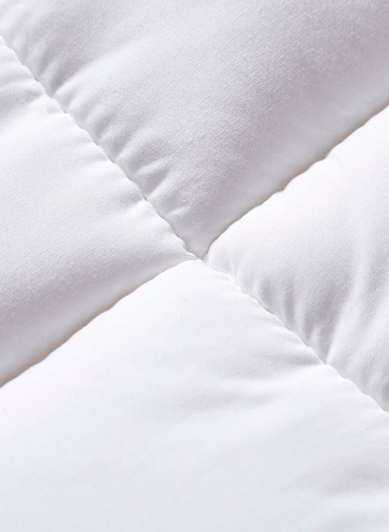 NADAV Gardenia Single &Half Mattress Topper – Hotel Style – 100×200 cm – 14 cm Thickness – White - Image 2