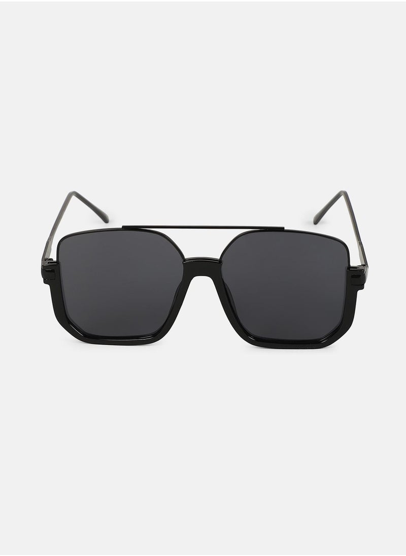 Haute Sauce Polarized Full Rim Aviator Sunglasses For Women  - Image 1