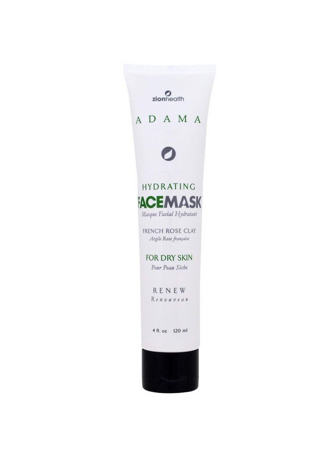 Adama Minerals Adama Hydrating Clay Mask French Rose Zion Health 4 Oz Cream - Image 1