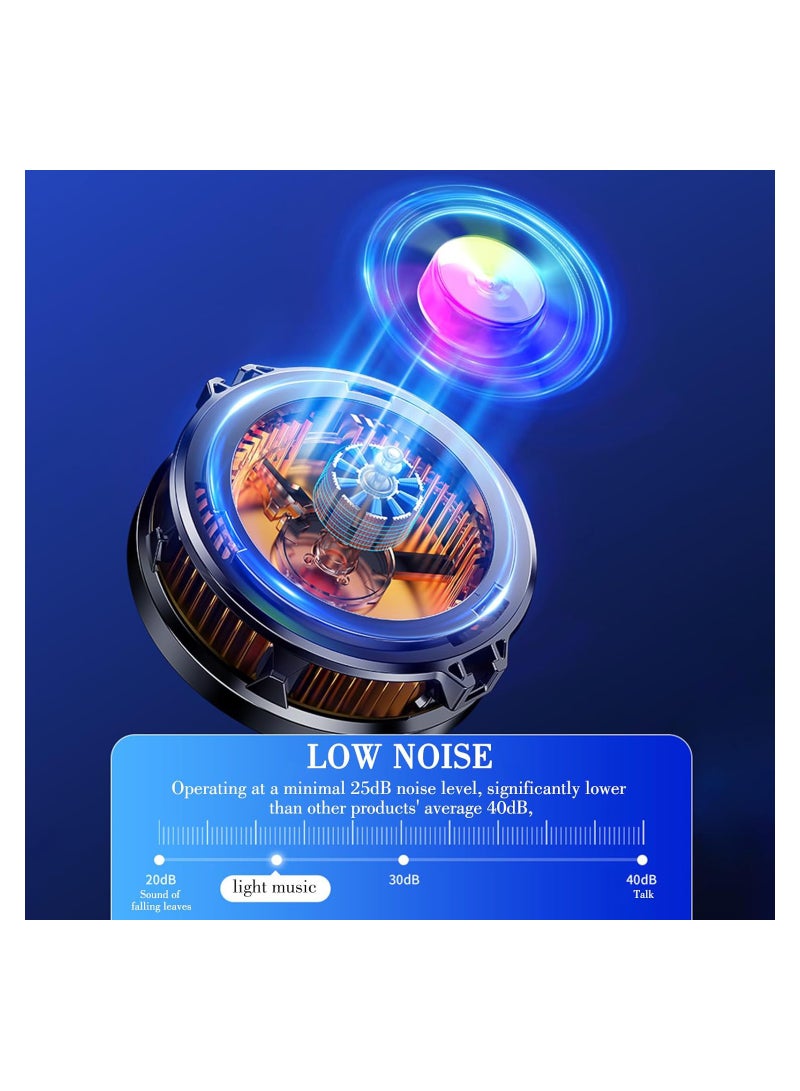 Phone Cooler Tablet Radiator, Semiconductor Cooling for Android, iPad, iPhone, Surface, FS03 Magnetic Cooling Fan for Gaming  TikTok Live Streaming - Image 5