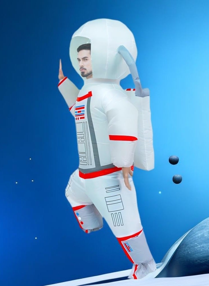 Loquat Astronaut Spaceman Inflatable Costume for Adults Space Suit  Costumes Funny Party Blow up Fancy Dress Outfit - Image 3