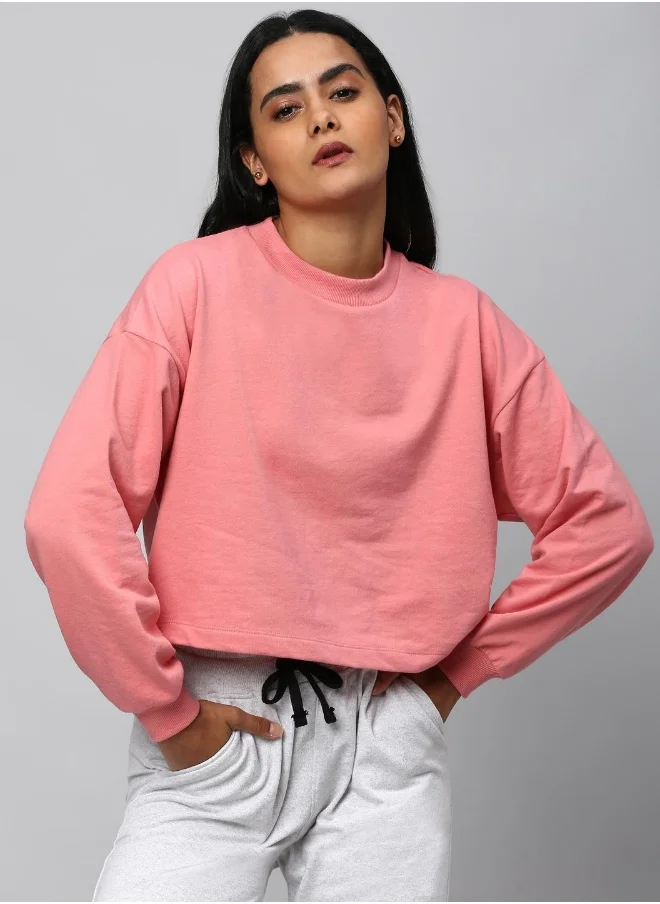 هوبرهولمي Medium Pink Sweatshirt For Women