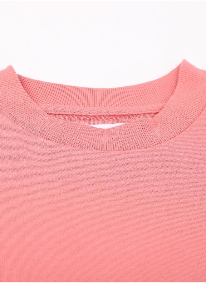 Hubberholme Medium Pink Sweatshirt For Women  - Image 2