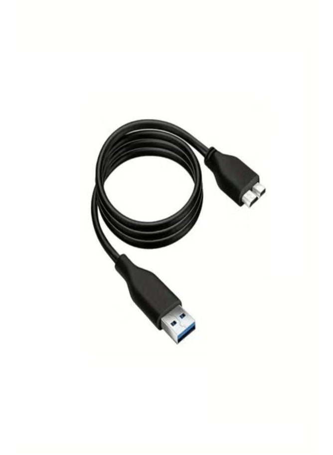 FUJISHKA USB 3.0 Type-A to Micro USB 3.0 Type-B Cable – High-Speed Data Transfer for External Hard Drives, Cameras & Tablets – Available in 0.5m, 1m & 1.5m - Image 2