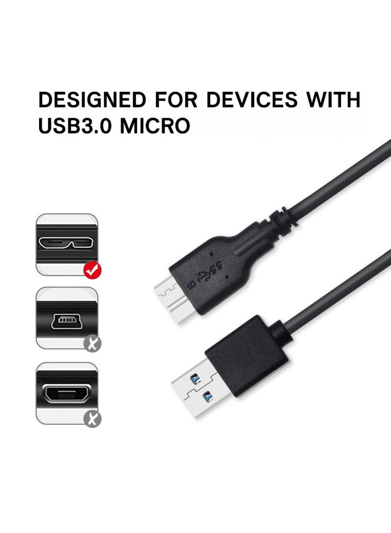 FUJISHKA USB 3.0 Type-A to Micro USB 3.0 Type-B Cable – High-Speed Data Transfer for External Hard Drives, Cameras & Tablets – Available in 0.5m, 1m & 1.5m - Image 5