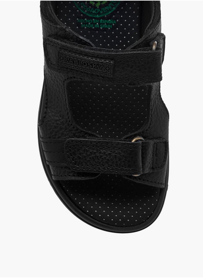 Pablosky Pablo Boys' Strappy Sandals with Hook and Loop Closure  - Image 2