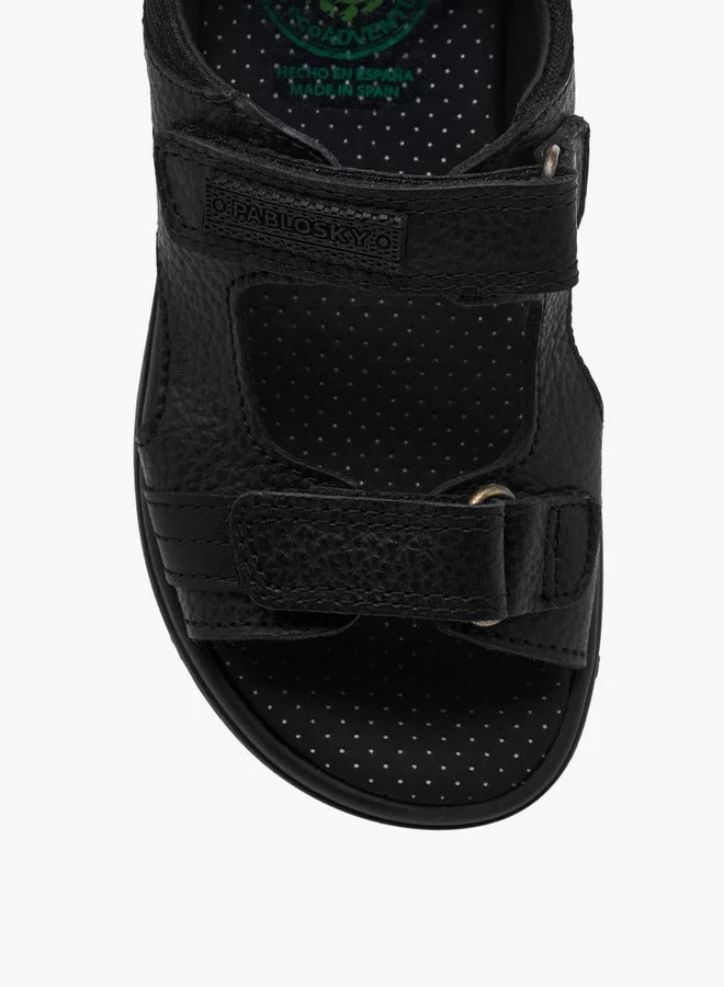 Pablosky Pablo Boys' Strappy Sandals with Hook and Loop Closure
