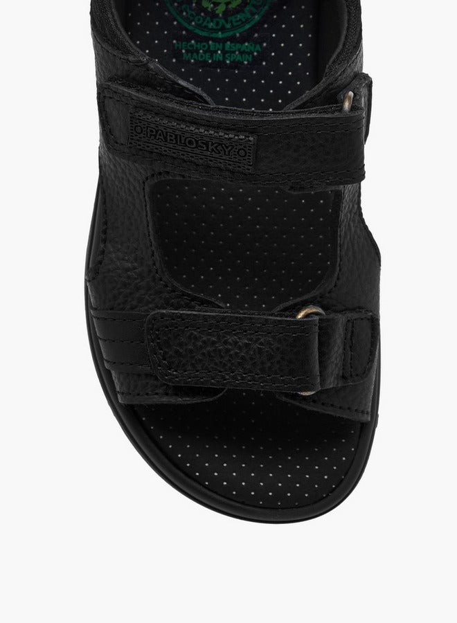 Pablosky Pablo Boys' Strappy Sandals with Hook and Loop Closure - Image 2