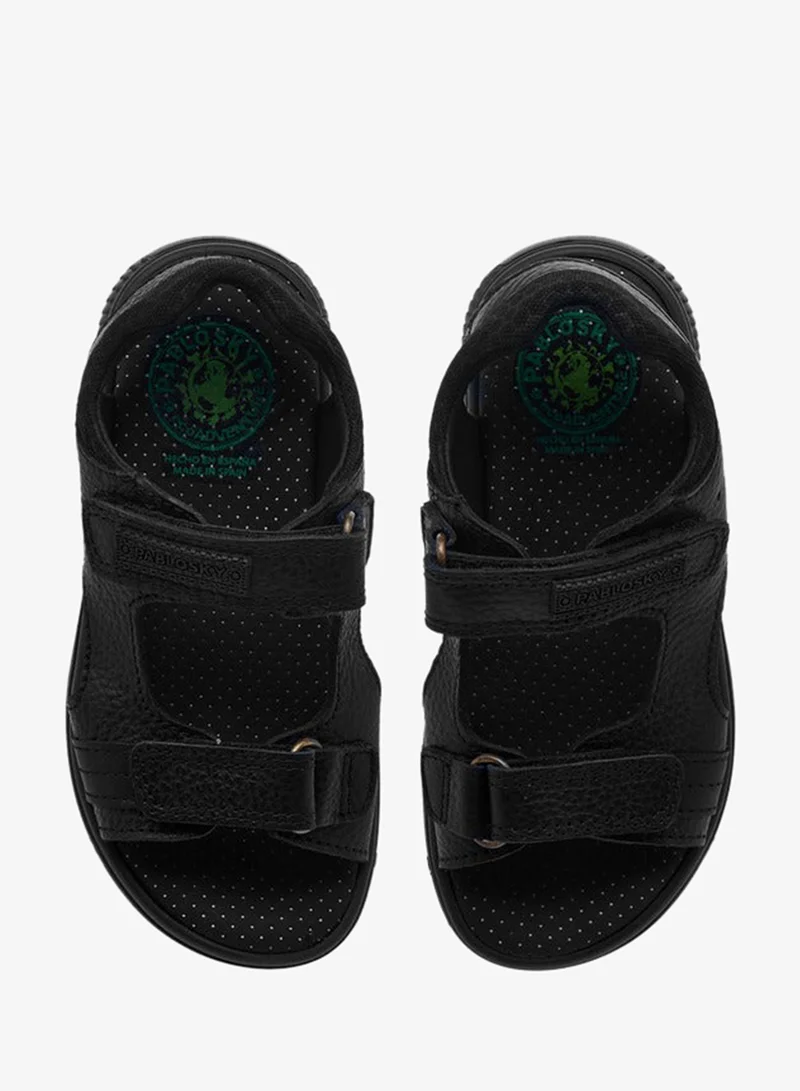 Pablosky Pablo Boys' Strappy Sandals with Hook and Loop Closure