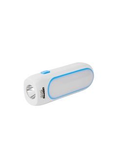 GEEPAS Geepas Rechargeable LED Flashligh GFL51057 Perfect for Indoor and Outdoor Use 3.5 Hours Continuous Working 2 IN 1 Flashlight with Sidelight and Headlight with Lead Acid Battery  - Image 4