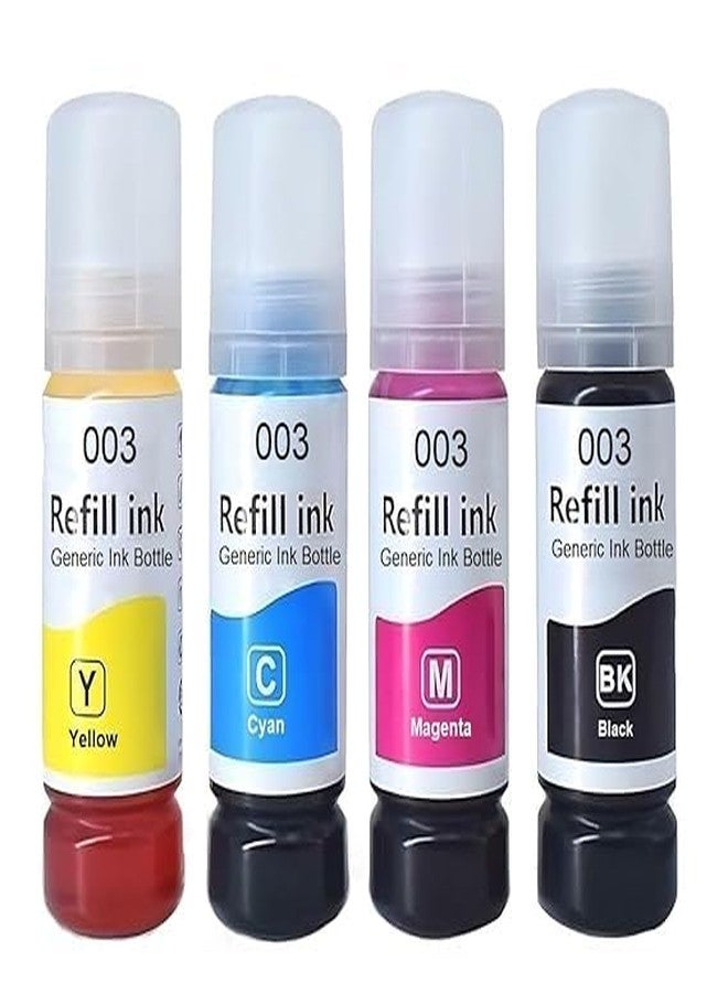 003/001 Compatible Ink for Epson L3100, L3110, L3150, L5190, L1110, L4150, L6170, L4160, L6190, L6160 (003-ST) - Image 1