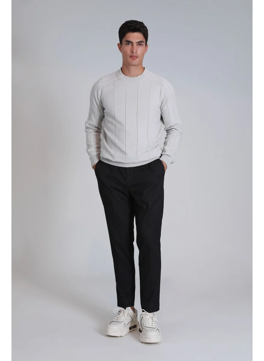 لوفيان Glen Sport Men's Chino Pants Slim Fit Navy Blue
