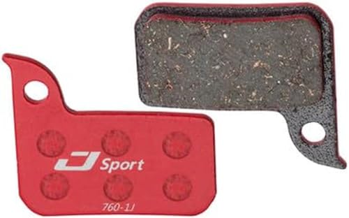 Jagwire Mountain Sport Disc Brake semi-metálico for SRAM Road Hydraulic Red - Image 3