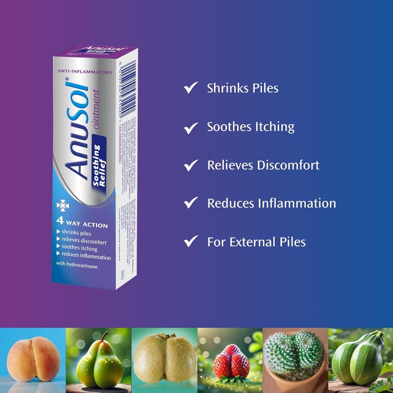 Anusol Soothing Relief Ointment 15g - Image 2